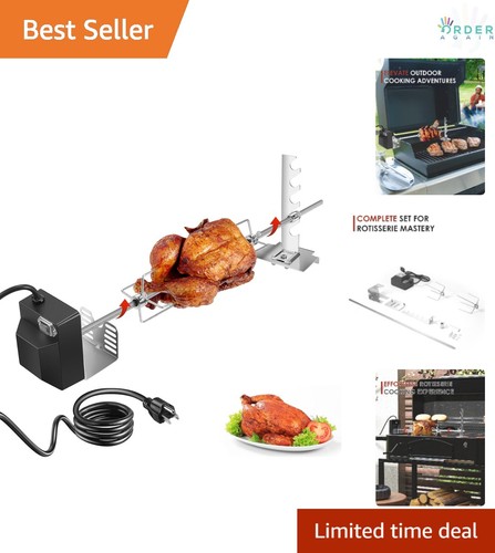 Rotisserie grill kit - grill, universal