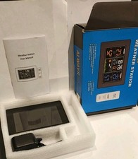 Wanap Weather Station PT 201 Wireless Weather Station Indoor Outdoor Black