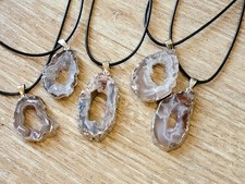 Natural Agate Geode Slice