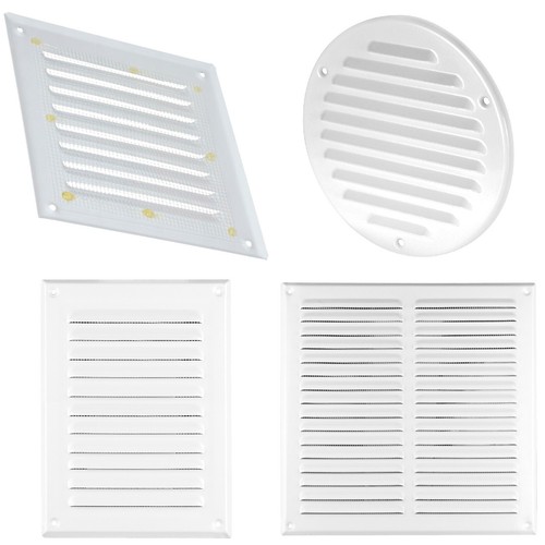 White metal air - metal, grille