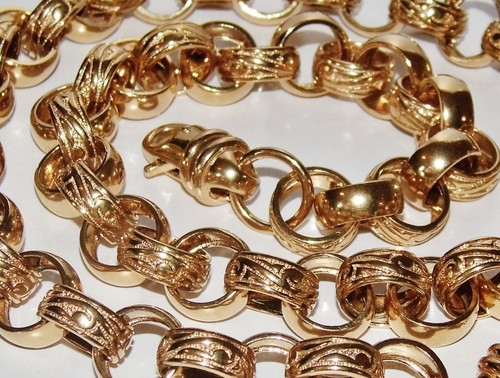 9ct yellow gold silver - on,