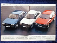 1985 Toyota Brochure Corolla