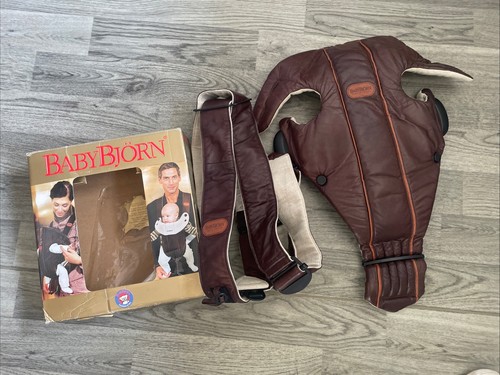 Leather baby bjorn - bjorn, carrier