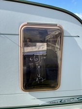caravan window/ l shape