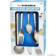 24 Piece Cutlery Set
