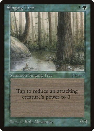 Singing tree mp - singing,
