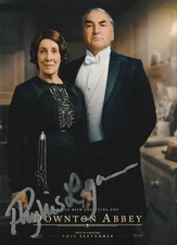 Phyllis Logan Hand Signed 7x5 Inch Downton Abbey Photo