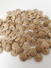 WOODEN SCREW COVER CAPS OAK