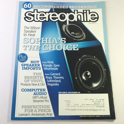 Stereophile magazine february - stereophile,