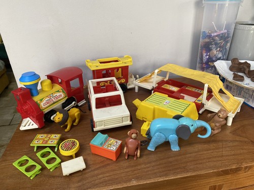 Vintage fisher price circus - vintage,