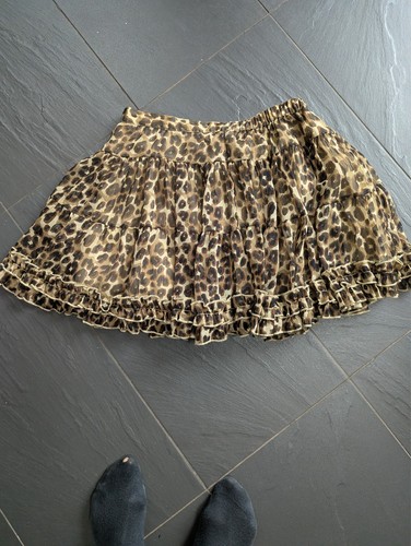 Girls brown leopard print - brown,