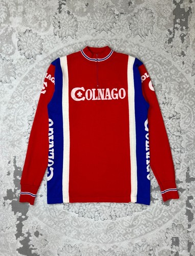 Vintage colnago cycling jersey - cycling,