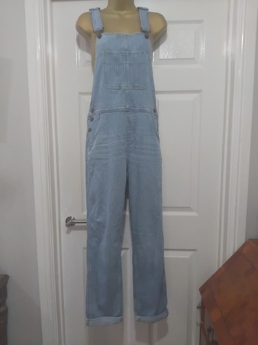 Fat face denim dungarees - denim,