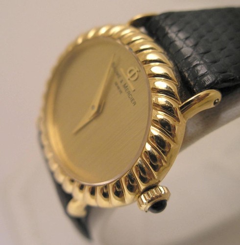 Ladies gold case baume - gold, &