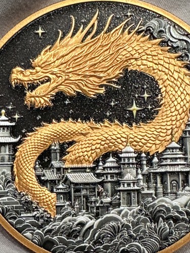 Golden dragon mythical - golden,
