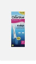 ClearBlue Pregnancy Test Ultra Early 6Days 2 Test Long Expiry Date Brand New 