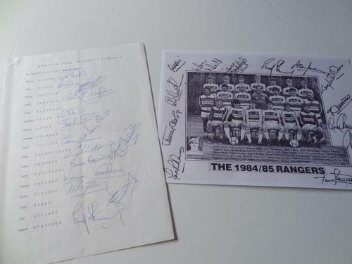 Queens park rangers - park, 1984-85