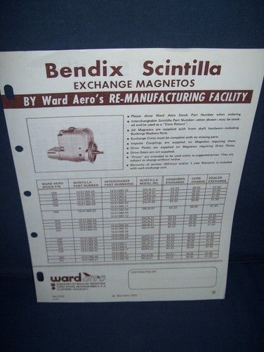 Vintage bendix scintilla - vintage,