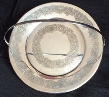 Vintage Silver Plated Cake