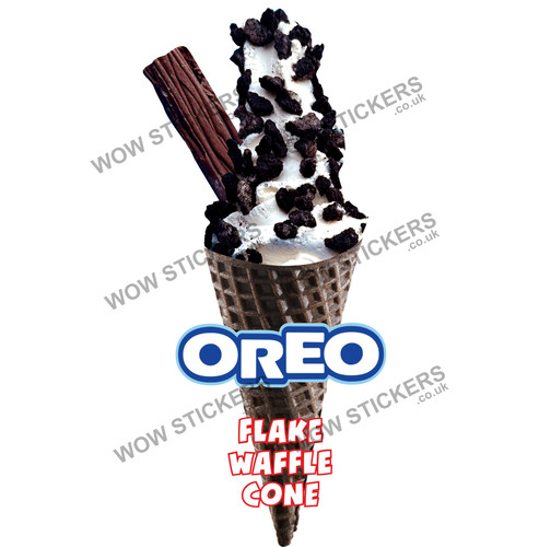 Ice cream van sticker - , oreo
