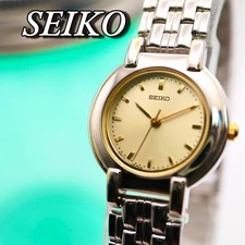 SEIKO Round Silver Ladies