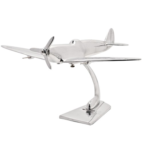 Metal model spitfire - metal,