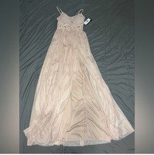 Misty Pink Prom Dress