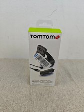 TomTom Sat Nav Windscreen Mount Click-and-Drive plus Car Charger and USB Cable