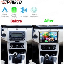 64GB Android 15 10.1" For VW Passat B6 B7 CC Carplay Car Stereo Radio FM Wifi BT