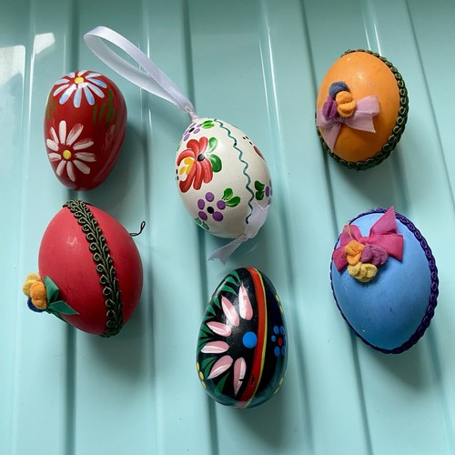 Vintage decorated easter egg - easter,