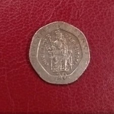Rare 20p Coin Our Lady Of Europa Gibraltar 1997 inc ebay fee