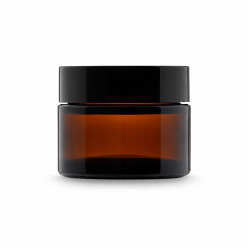 Amber glass cosmetic - amber,