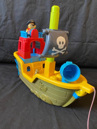 Toy pirate ship - toy, figure