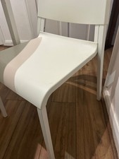 IKEA White Dining Table + 4