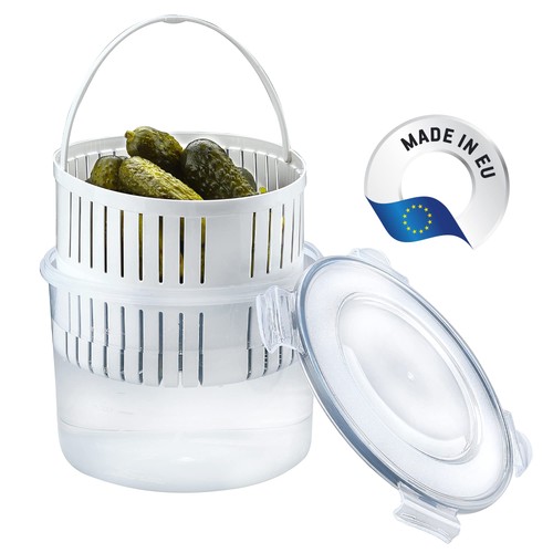 Crystalia 2500ml large pickle - 2500ml,