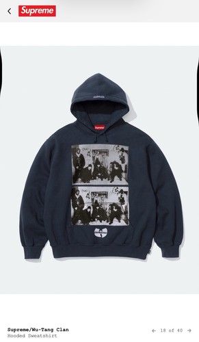 Supreme tang hoodie - supreme,