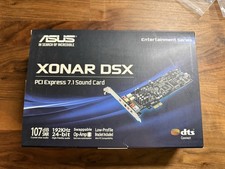 ASUS Xonar DSX 7.1 PCI‑Express Sound Card – Boxed with Manual & CD – Tested