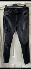 BoohooMan Ripped Skinny Jeans