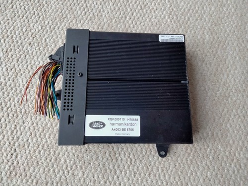 Range rover radio amplifier - radio,