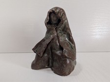 Christmas Nativity Studio Pottery | Kneeling Mary | Vintage Scene