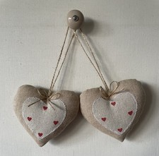 Pair of Hanging Hearts in