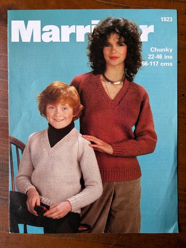 Marriner 1923 knitting pattern