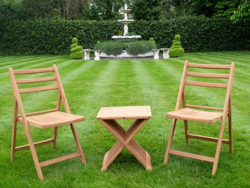 Teak folding bistro - bistro, set