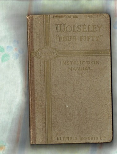 T52 wolseley four fifty - ,