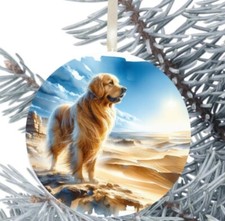 Golden Retriever Dog Hanging