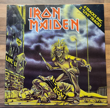 IRON MAIDEN Sanctuary / Prowler EP 1980 12" Single Vinyl Live First press 1A