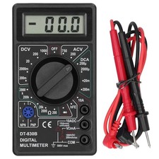 Professional Digital Multimeter Voltmeter Ohmmeter Ammeter Multi Tester Meter UK