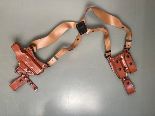 Aker leather tan glock - leather,