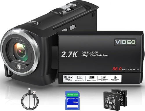 56mp camcorder video - 2.7k,