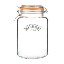 Kilner Clip Top Square Jar 3 Litre